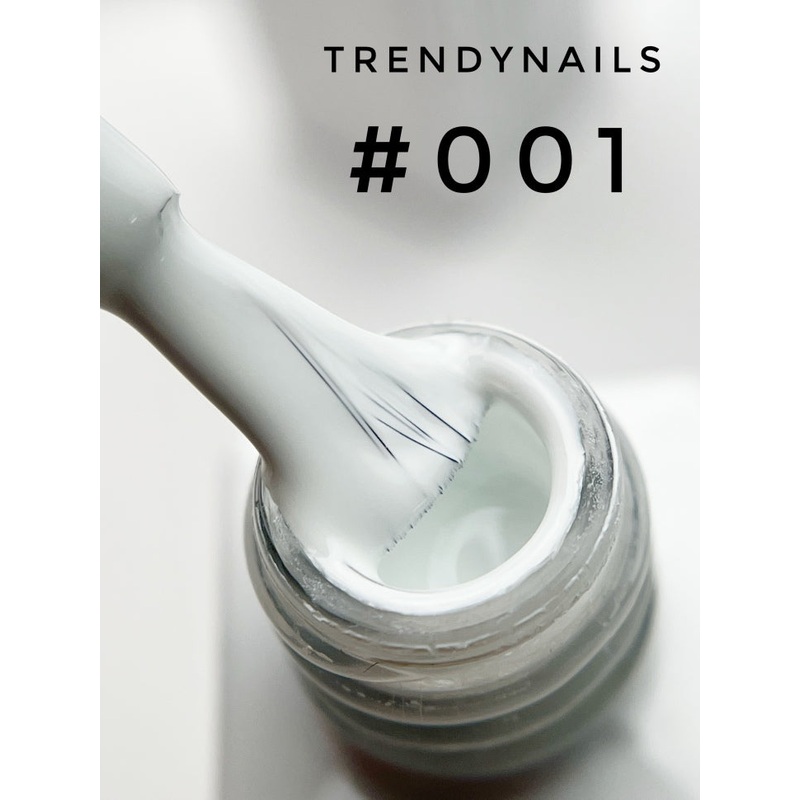 Gel Polish Nr. 001 von Trendy Nails (8ml oder 15ml) weiss 8ml