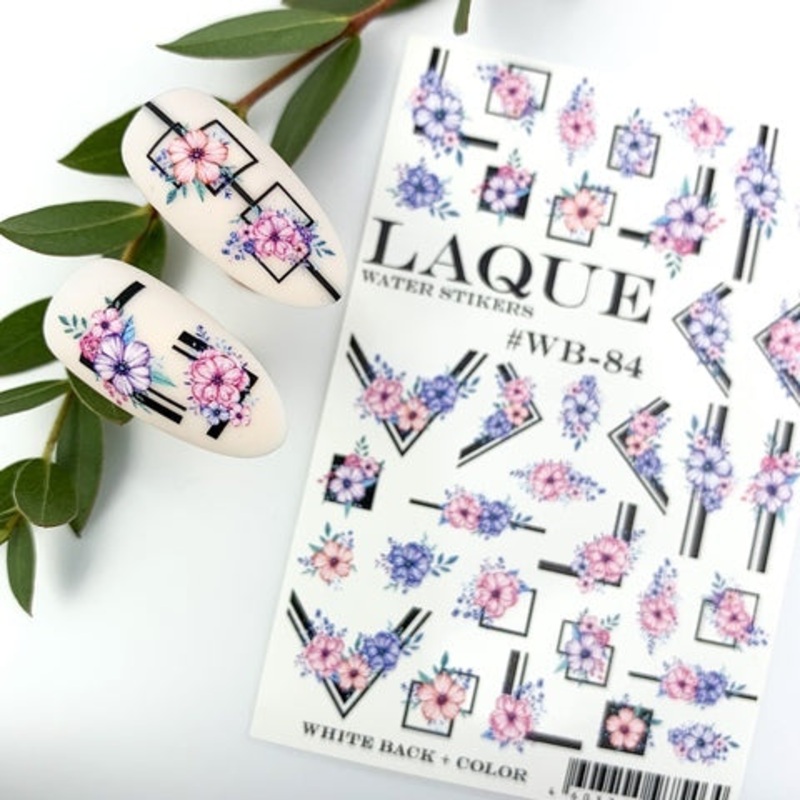 Sticker Design WB84 (Wasserlsliche Aufkleber) von Laque