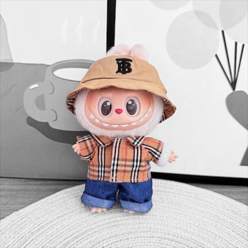 Doll Clothes fits Labu  #71 Designer Shirt, pants, + hat