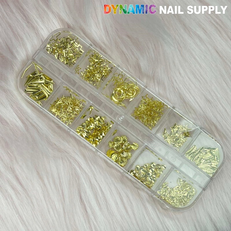 Nail Sequins and Rivet for Nails Designer set054
