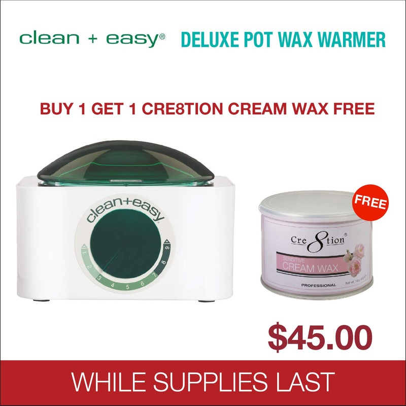 Clean & Easy Deluxe Pot Wax Warmer – Buy 1 get 1 Cre8tion wax free