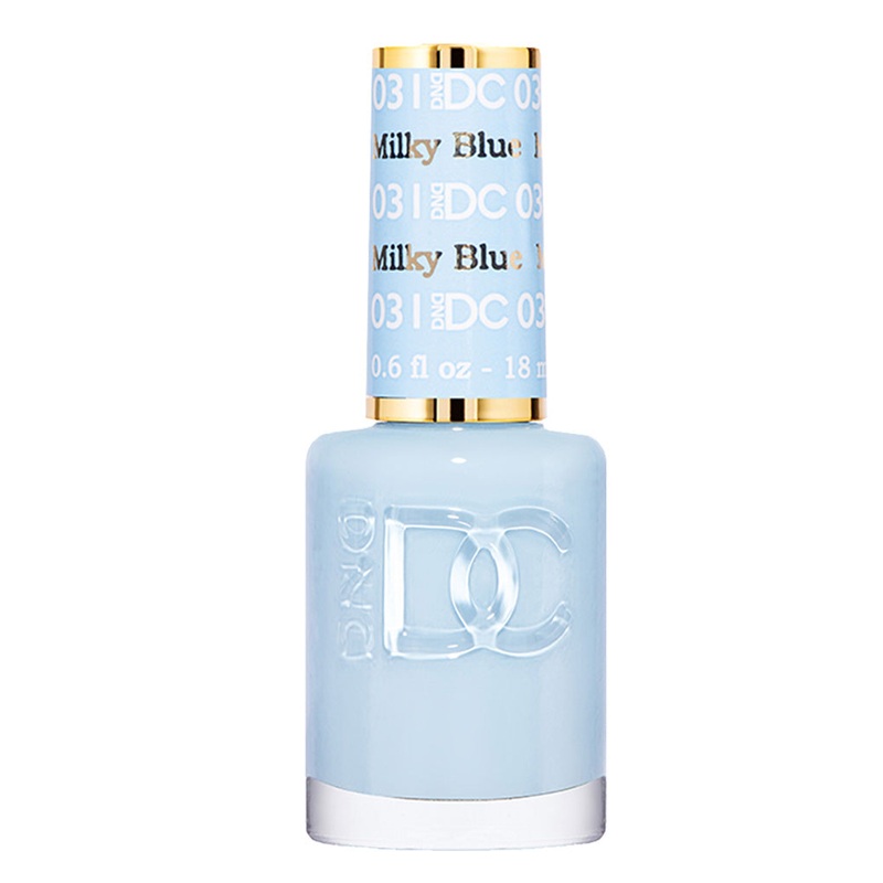 DND DC Nail Lacquer – 031 Milky Blue