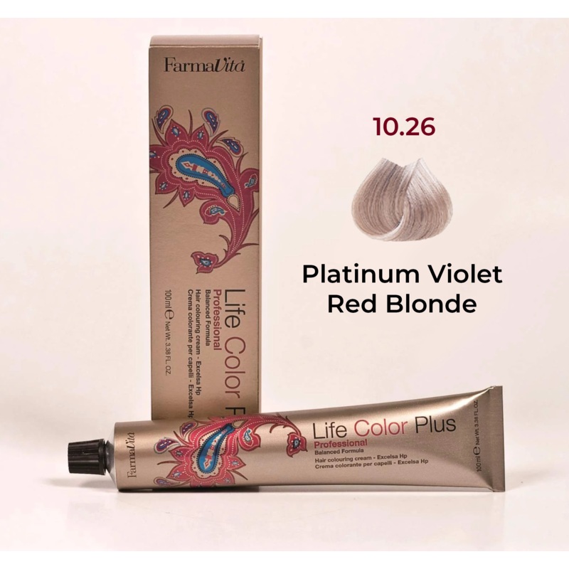 10.26 Platinum Violet Red Blonde – Farmavita