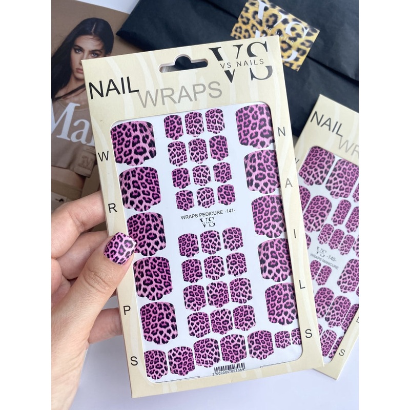 Wrap fr Pedikre Maxi 141 von VS Nails